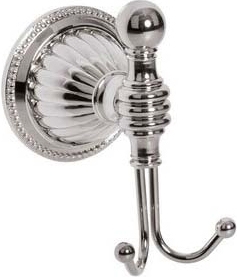 Крючок Boheme Hermitage Chrome 10385 хром,  в стиле ретро