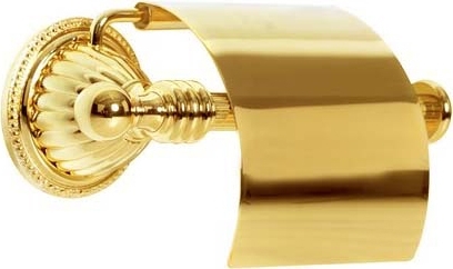Держатель туалетной бумаги Boheme Hermitage Gold 10350 золото, подвесной