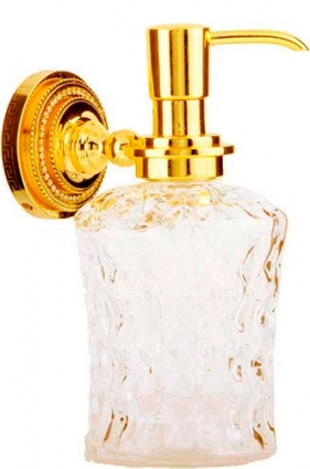 Дозатор Boheme Imperiale 10418 золото, подвесной