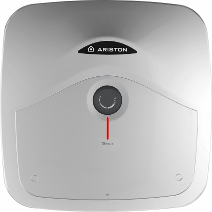 Водонагреватель Ariston Andris R 30 над раковиной 1.5 кВт, погружной ТЭН, белый