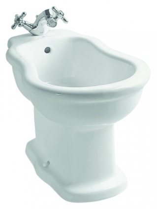 Биде напольное VitrA Efes 6597B003 цвет белый, овальное, 37.5x60 см