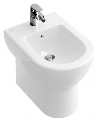 Биде напольное Villeroy & Boch Subway alpin цвет белый, овальное, 37x57 см