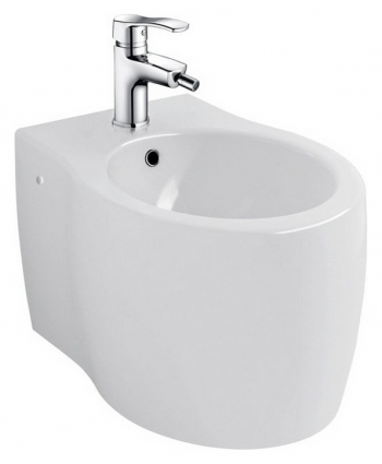 Биде подвесное BelBagno Formica цвет белый, овальное, 37x52 см