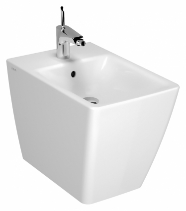 Биде напольное VitrA T4  цвет белый, прямоугольное, 34x54 см