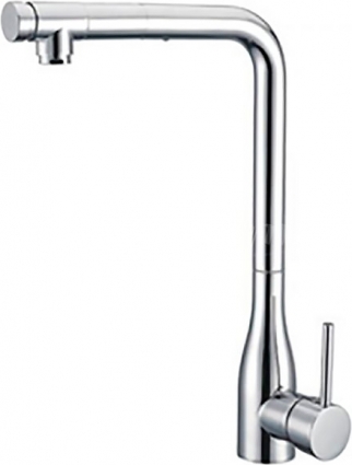 Смеситель Timo Saona 2326FL chrome для кухонной мойки однорычажный, хром