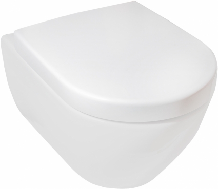 Унитаз подвесной Villeroy & Boch Verity Design 66181001 белый, овальный, 35.5x48 см