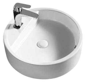 Рукомойник Melana MLN-T4039 цвет белый, на столешницу, круглая