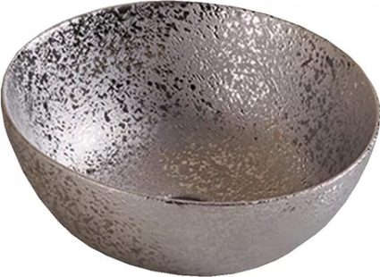 Рукомойник Melana MLN-107SS цвет серебро, на столешницу, круглая