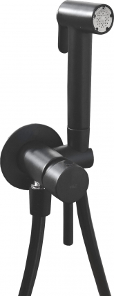 Гигиенический душ M&Z Kit bidet PTR01806 со смесителем цвет черный,  в современном стиле