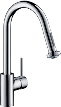 Смеситель Hansgrohe Talis S2 Variarc 14877800 для кухонной мойки однорычажный, хром