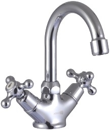 Смеситель Lemark plus Harmony LM1407C для раковины двухвентильный, хром