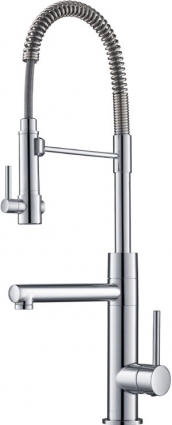 Смеситель Kraus Artec Pro KPF-1603CH для кухонной мойки однорычажный, хром