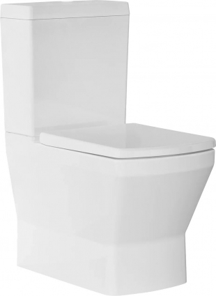 Унитаз-компакт Bien Neptun NPKD06301VP0W3000 белый, прямоугольный, 35x63 см