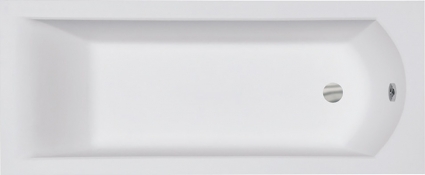 Акриловая ванна Besco Shea slim 170x70 встраиваемая, прямоугольная, объем 158 л.