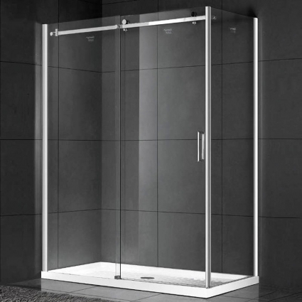 Душевой уголок Gemy Modern Gent S25161 L 150x90 см прямоугольный, двери раздвижные