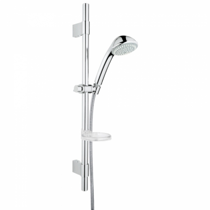 Душевой гарнитур Grohe Relexa Ultra 100 (ручной душ, штанга 600 мм, шланг 1750 мм), хром, 3 режима