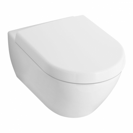 Унитаз подвесной Villeroy & Boch Subway 2.0 alpin белый, овальный, 37.5x56.5 см