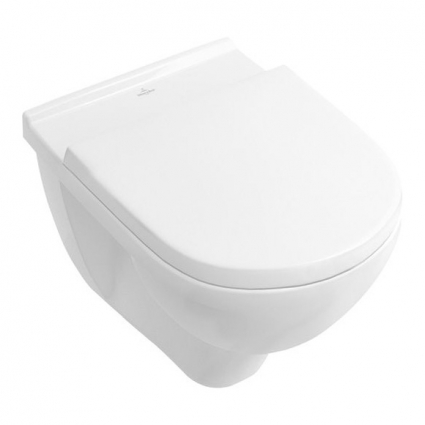 Унитаз Villeroy & Boch O.Novo белый, овальный, 36.3x56.5 см