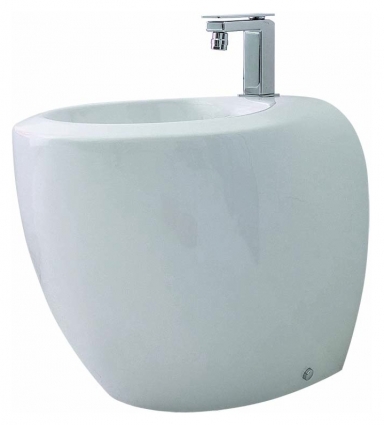 Биде напольное ArtCeram Blend BLB002 цвет белый, овальное, 36.5x52 см