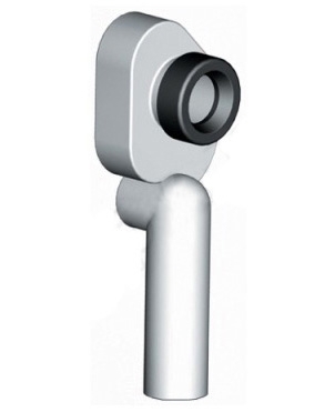 Сифон для писсуара Jika Golem / Livo 9200.4 вертикальный выпуск белый