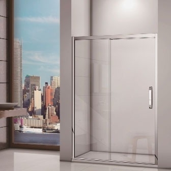 Душевая дверь в нишу Good Door Antares WTW-120-C-CH раздвижная, стекло прозрачное