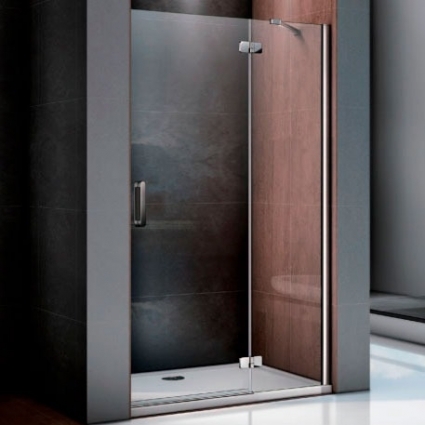 Душевая дверь в нишу Good Door Saturn WTW-120-C-CH-R распашная, стекло прозрачное