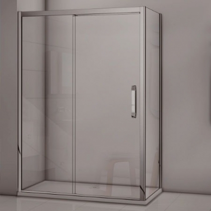 Душевой уголок Good Door Antares WTW+SP 140х90х195 см прямоугольный, двери раздвижные