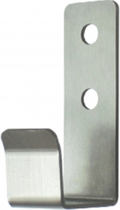 Крючок Nofer Classic 09015.S одинарный, матовый в современном стиле