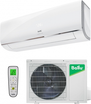 Кондиционер Ballu iGreen PRO BSAG-12HN1_17Y на площадь 35 кв.м., белый