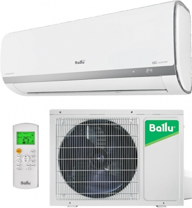 Кондиционер Ballu Lagoon DC Inverter BSDI-18HN1 на площадь 50 кв.м., белый