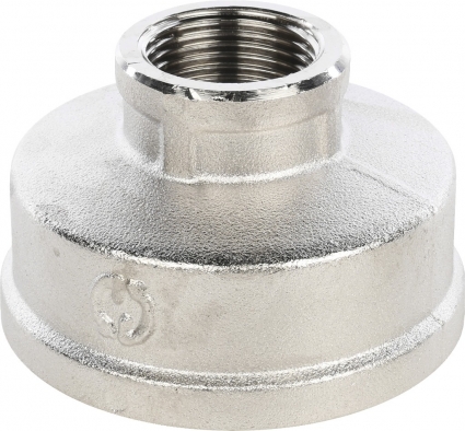 Муфта Stout SFT-0006 2"х3/4" переходная, никелированная