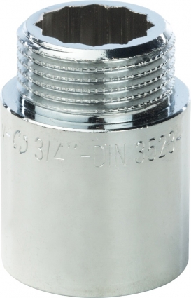 Удлинитель Stout SFT-0002 3/4" 30 мм хромированный