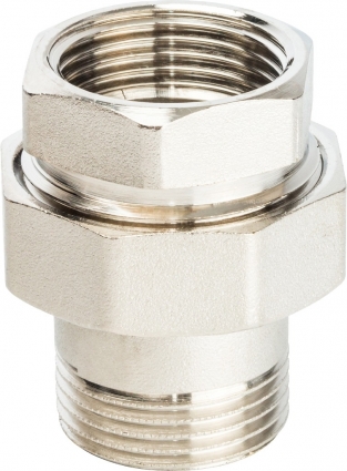 Американка Stout SFT-0041 1" ВН, с уплотнением, никелированная