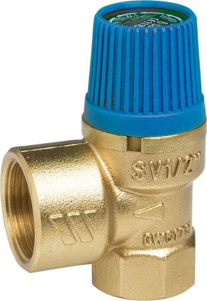 Предохранительный клапан Watts SVW для систем водоснабжения 3/4x1, 8 бар