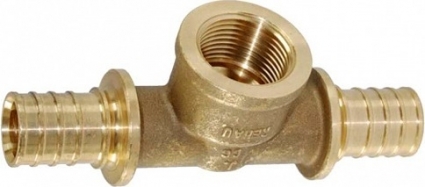 Тройник Rehau Rautitan RX+ 40-1-40 внутренняя резьба