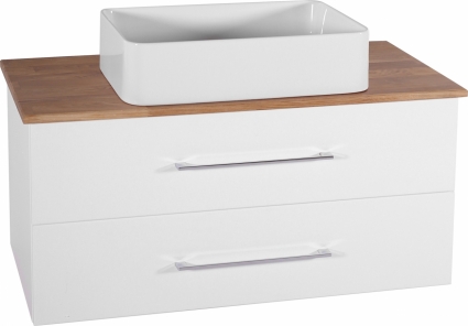 Тумба для комплекта ASB-Woodline Санди 100 подвесная, с ящиками