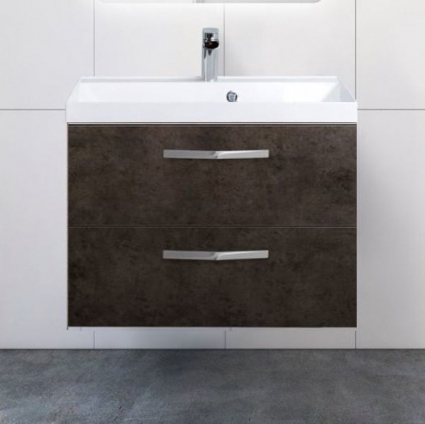 Тумба для комплекта BelBagno Aurora 60 cemento scuro подвесная, матовая