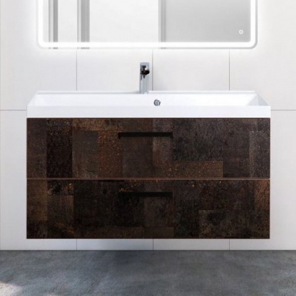 Тумба для комплекта BelBagno Aurora 100 metallo подвесная, матовая