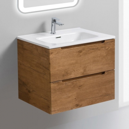 Тумба для комплекта BelBagno Etna 80 rovere nature подвесная, с ящиками