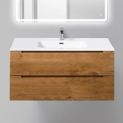 Тумба для комплекта BelBagno Etna 100 rovere nature подвесная, с ящиками