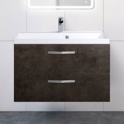 Тумба для комплекта BelBagno Aurora 70 cemento scuro подвесная, матовая