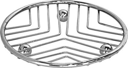 Мыльница Milardo 008W000M42 хром, настольная