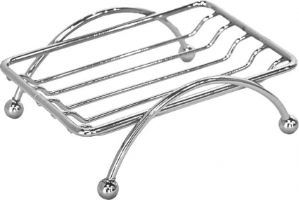Мыльница Milardo 007W000M42 хром, настольная