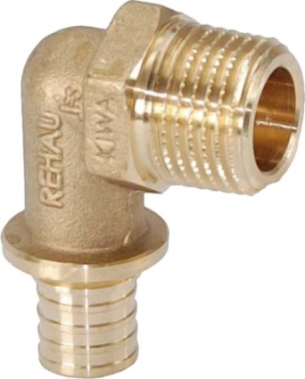 Угольник Rehau Rautitan 16-R1/2 RX+ наружная резьба