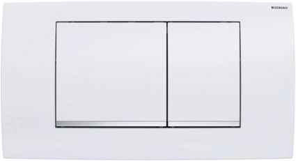 Кнопка смыва Geberit Twinline 30 115.899.KJ.1 механическая