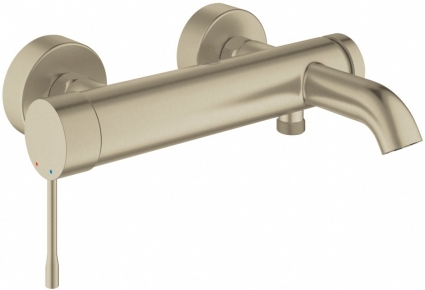 Смеситель Grohe Essence New 33624EN1 для ванны с душем, однорычажный, серебро