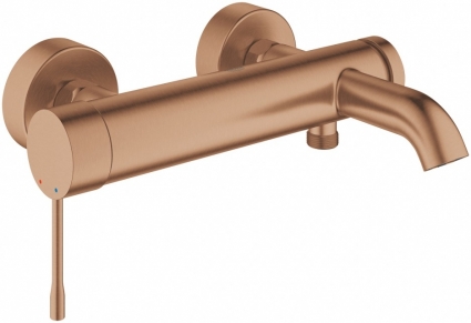 Смеситель Grohe Essence New 33624DL1 для ванны с душем, однорычажный, бронза
