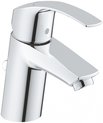 Смеситель Grohe Eurosmart New 23788002 для раковины однорычажный, хром