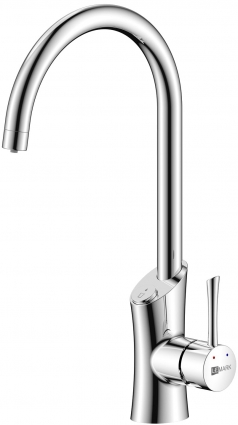 Смеситель Lemark Comfort LM3072C для кухонной мойки однорычажный, хром