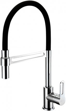 Смеситель Lemark Soul LM6006C для кухонной мойки однорычажный, высота излива 19 см